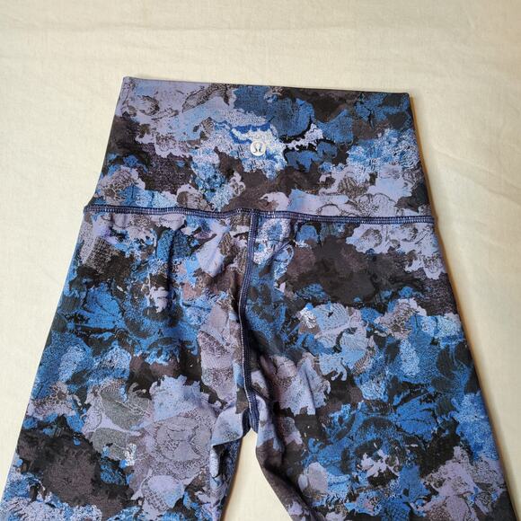 Lululemon Women Size 4 Wunder Under High-Rise 7/8 Tight 25" Screen Camo Multi - Picture 6 of 7